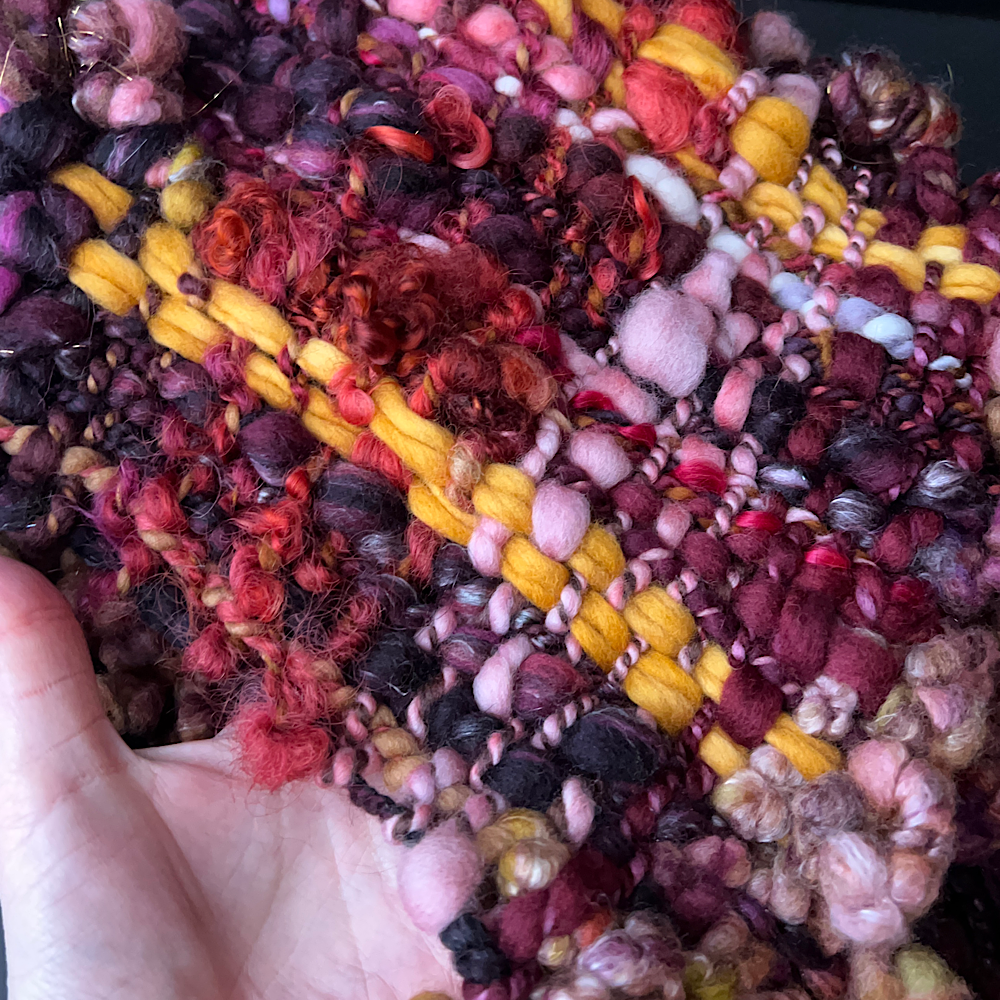 Woven scarf 94” X 8”