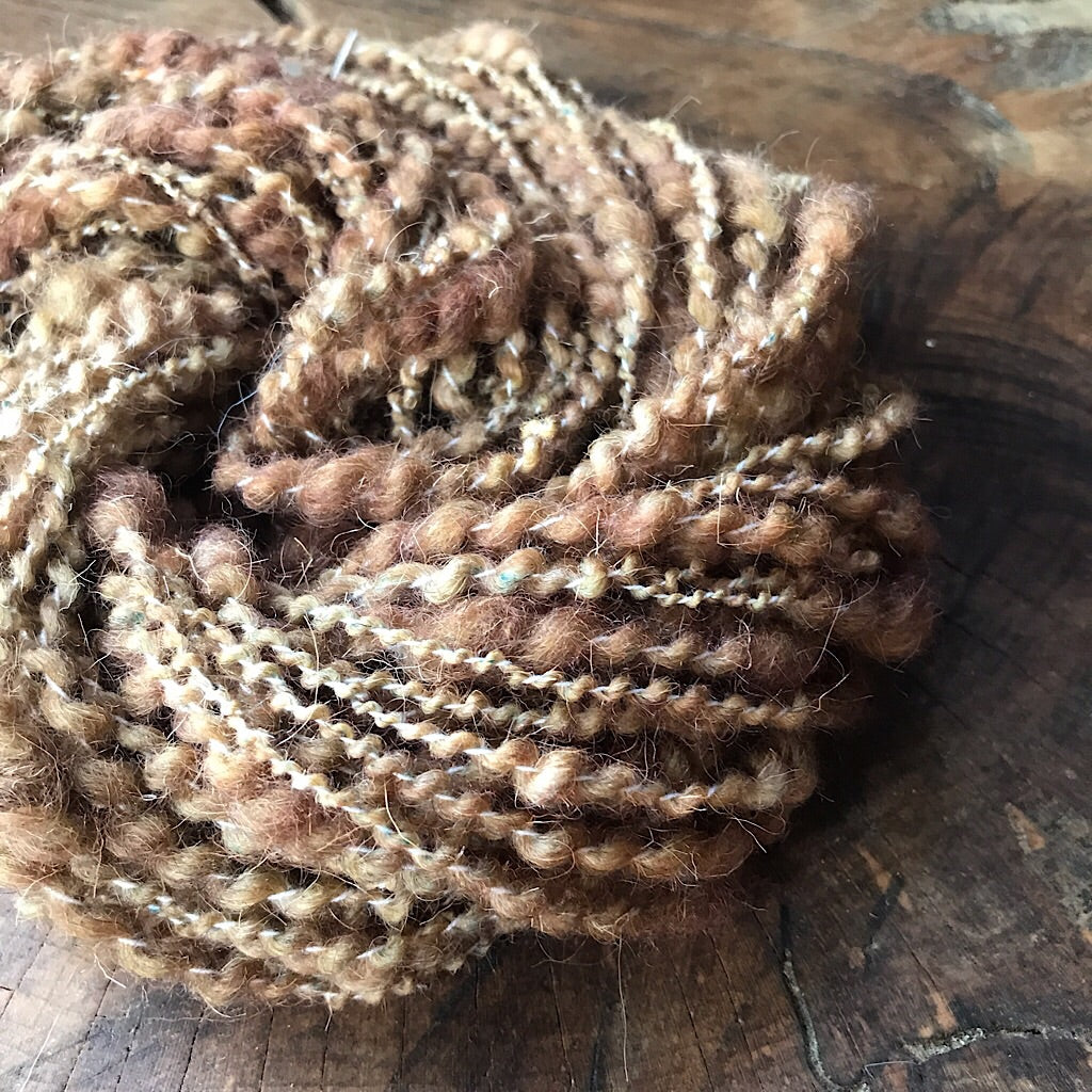 Walnut weaving yarn