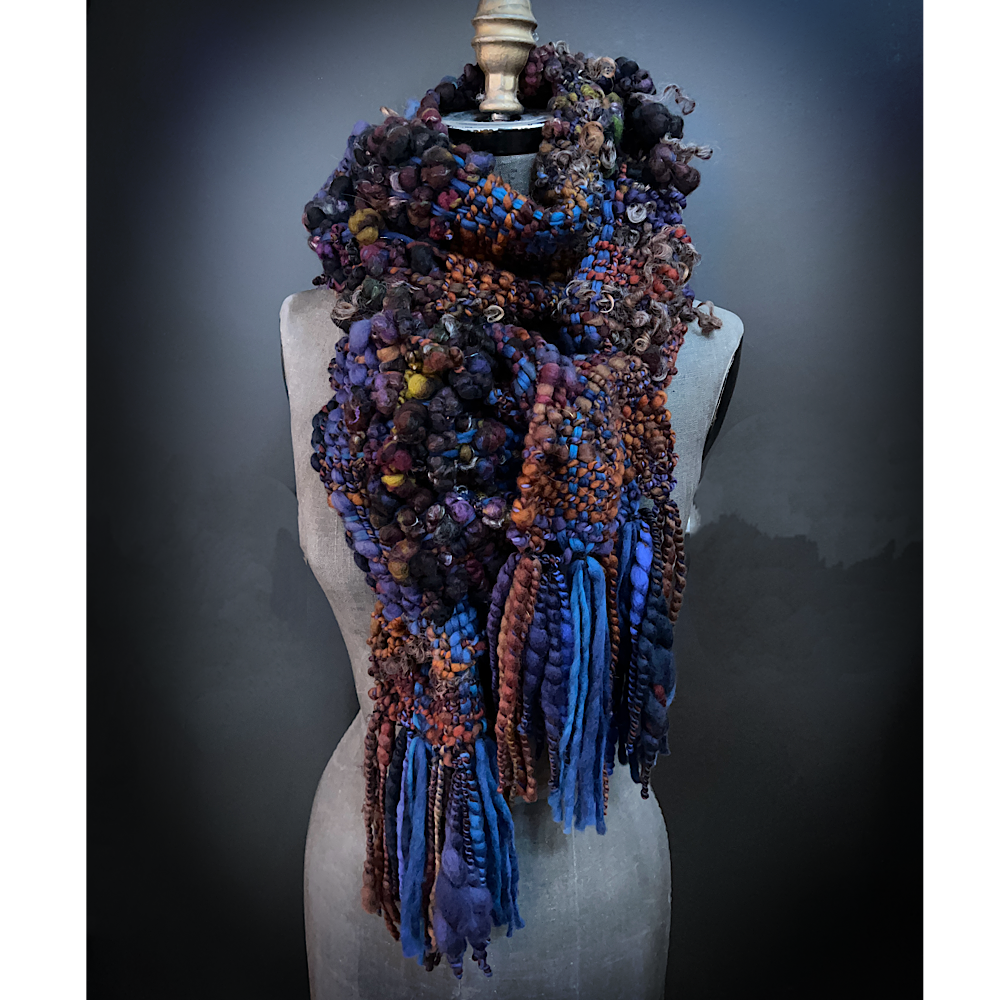 Woven scarf 94” X 8”