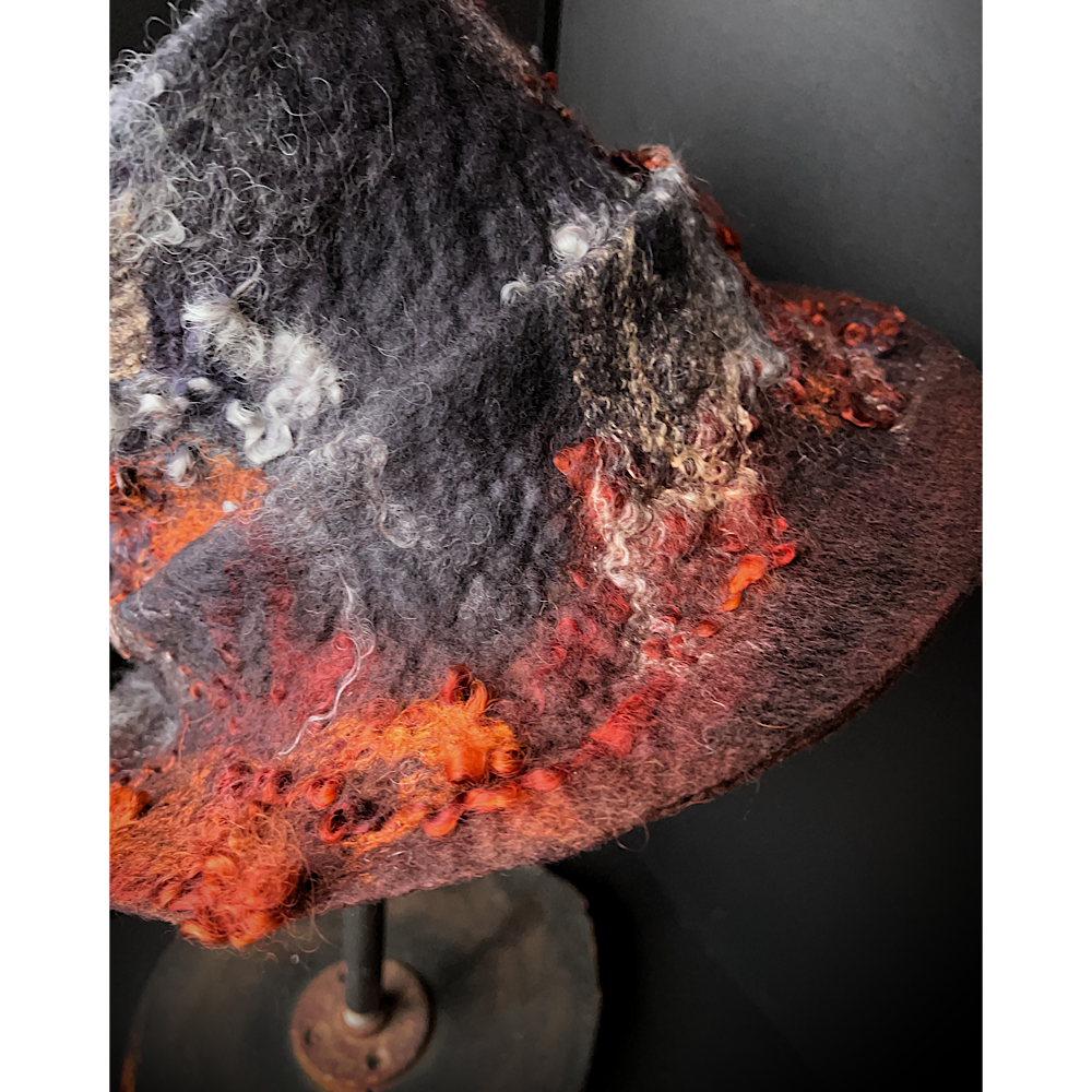 Felted hat- 23.5”