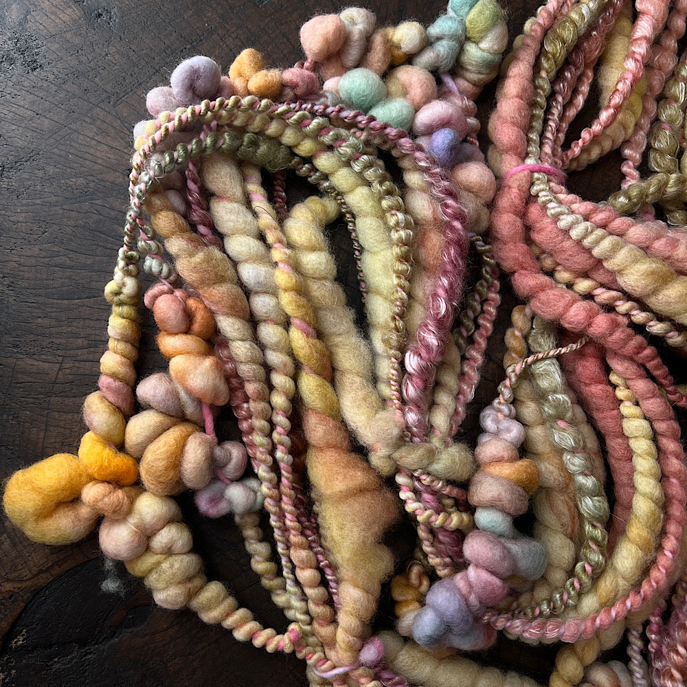 Golden hour merino art yarn