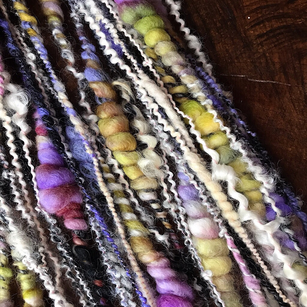 Winter orchid Art yarn