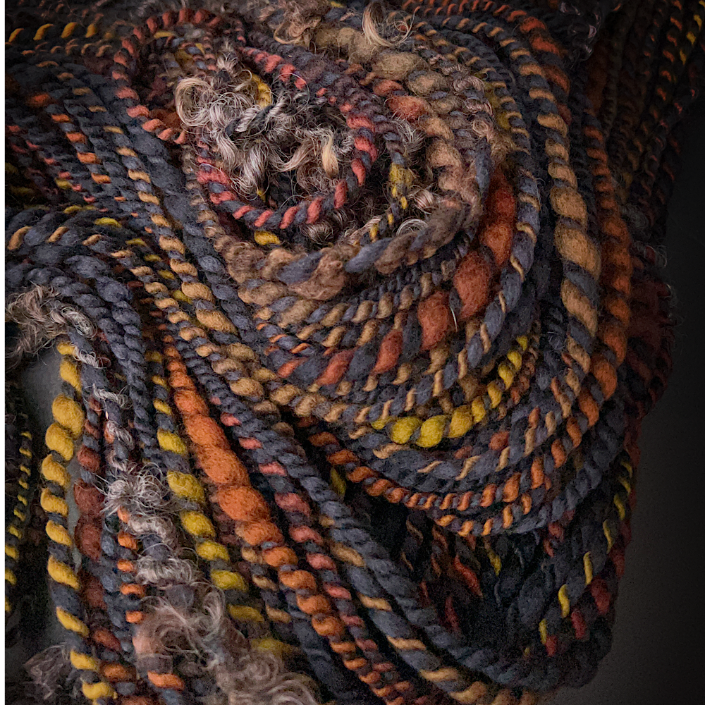 Large Art yarns kit for weaving 14 oz