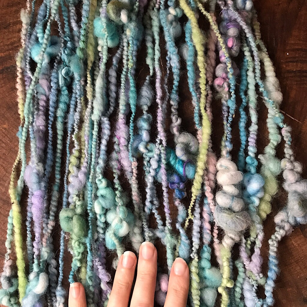 Mermaid eyes Art yarn
