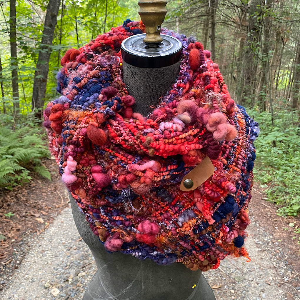 Fireworks Woven Shawl