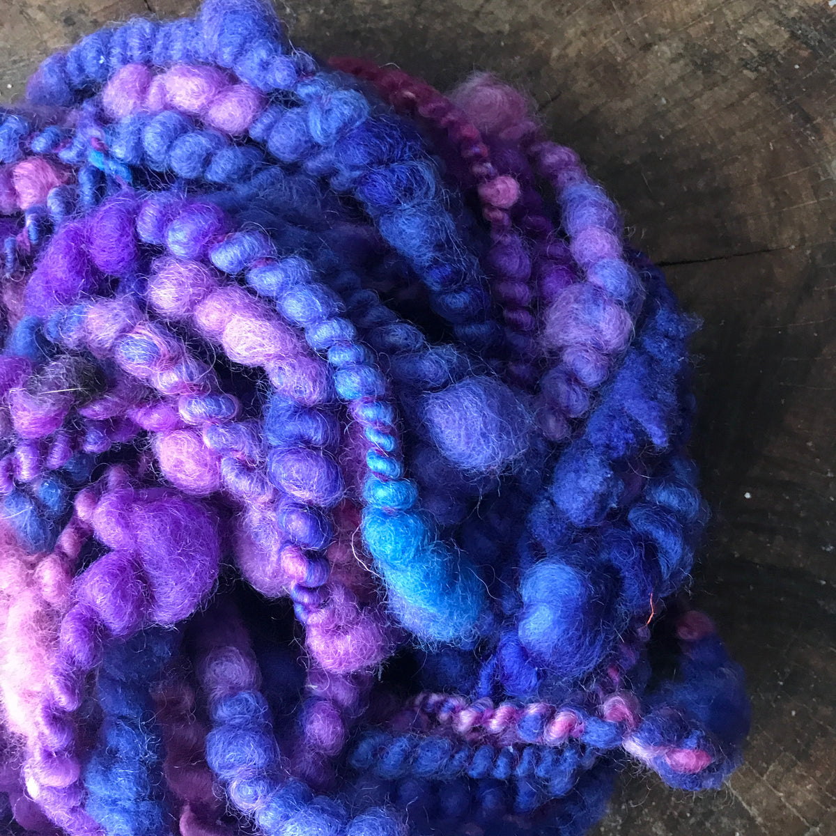 Purple art yarn 70g - Mynoush