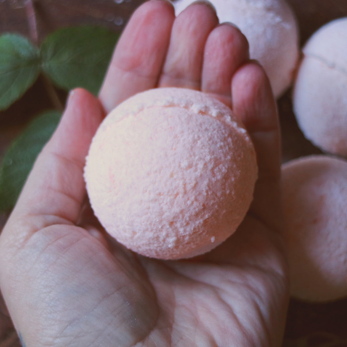 Orange Bath Bombs - 1 bath Bomb - Mynoush