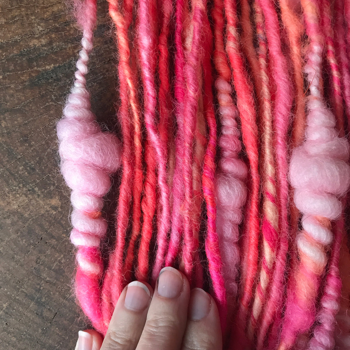 Pink art yarn 100g - Mynoush