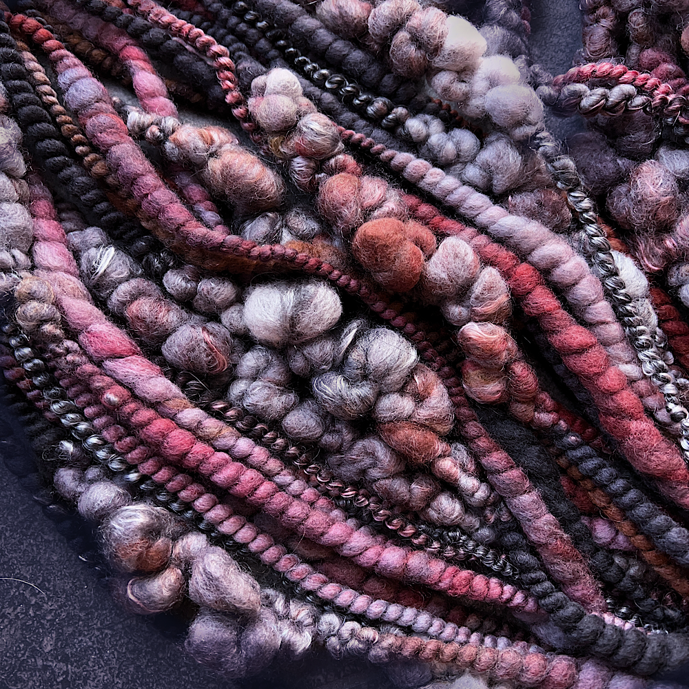 Ambre Smoke - large set of jumbo art yarn 11 oz