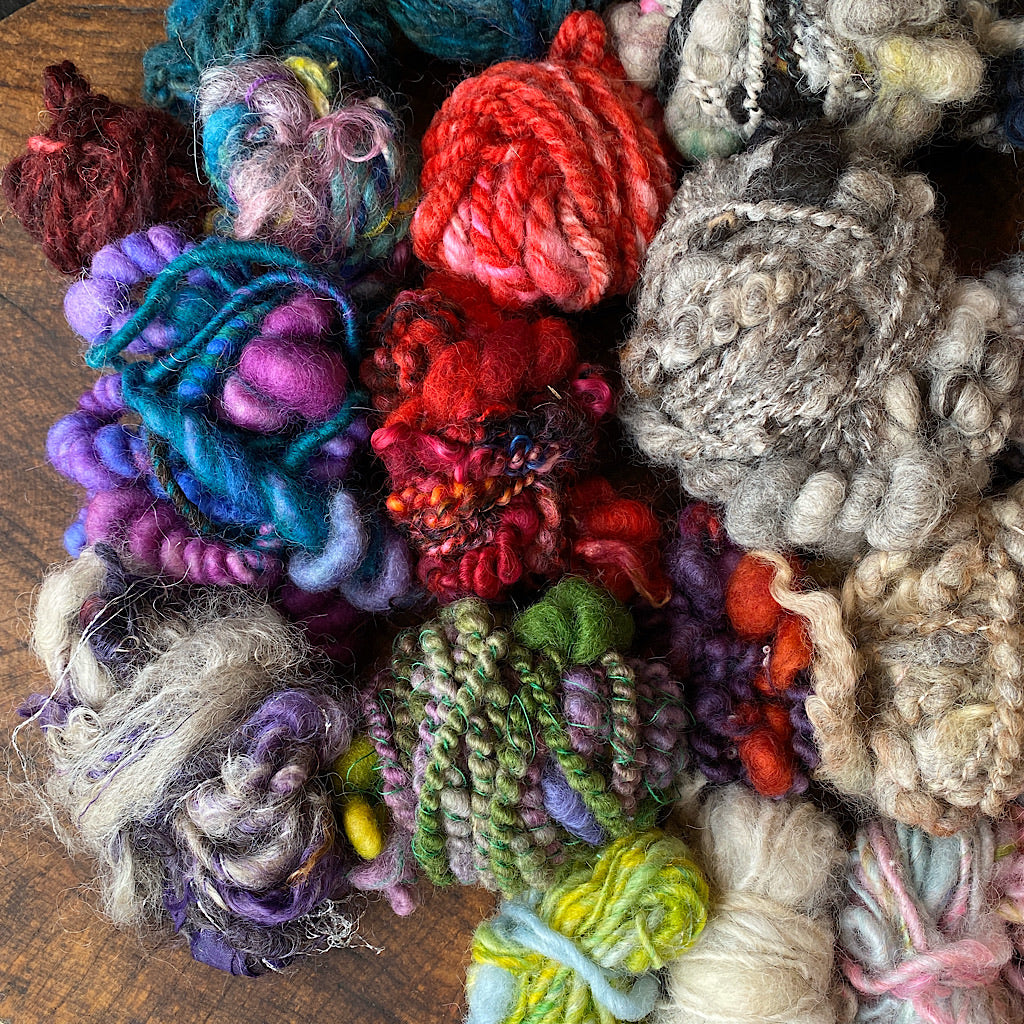 Sale Lot #4 hand spun yarns