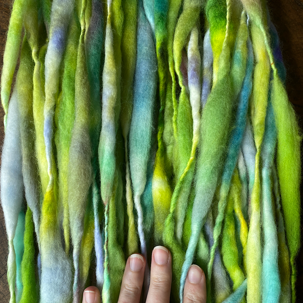 Merino hand spun yarn