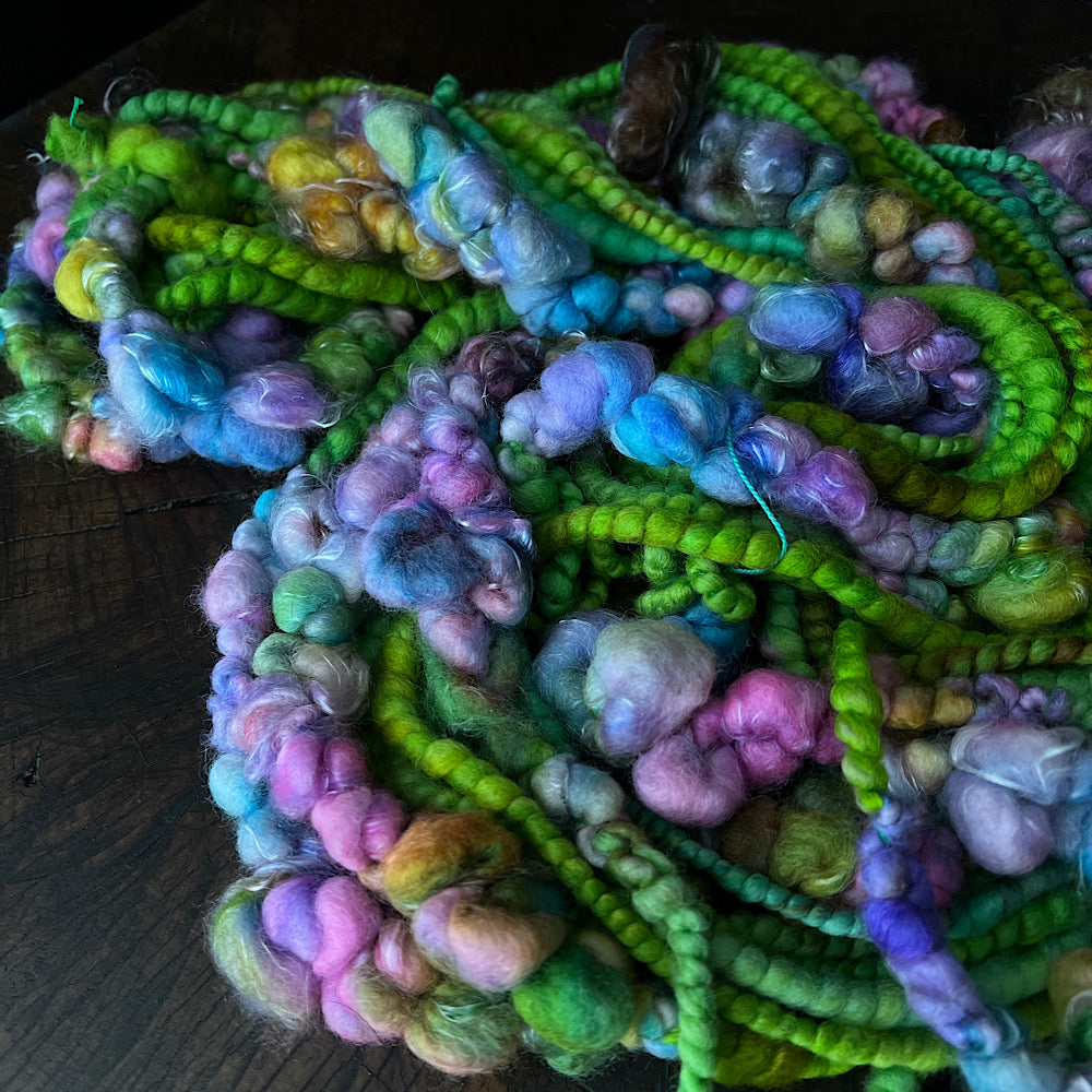 Frog Song - signature art yarn