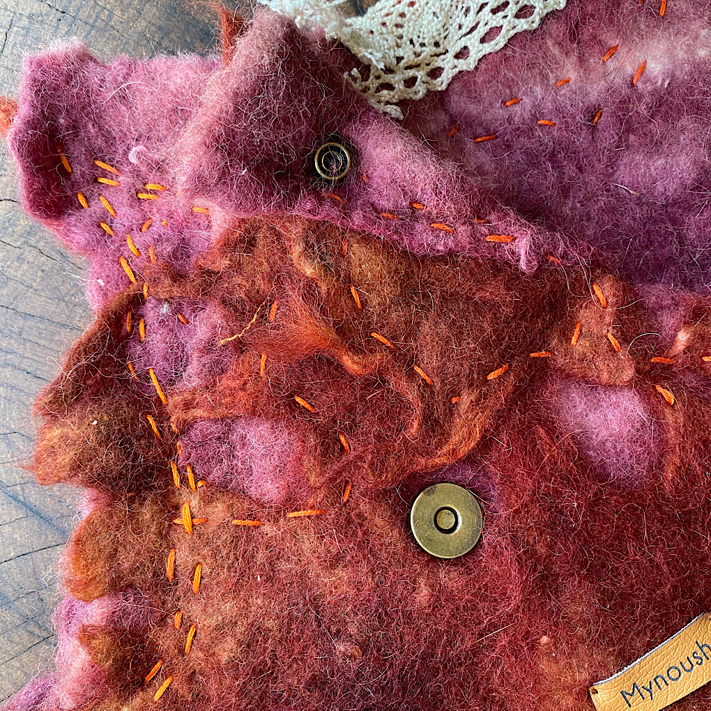 Felted handbag