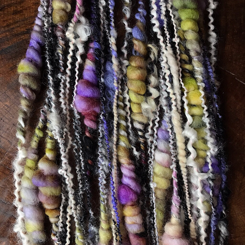 Winter orchid Art yarn