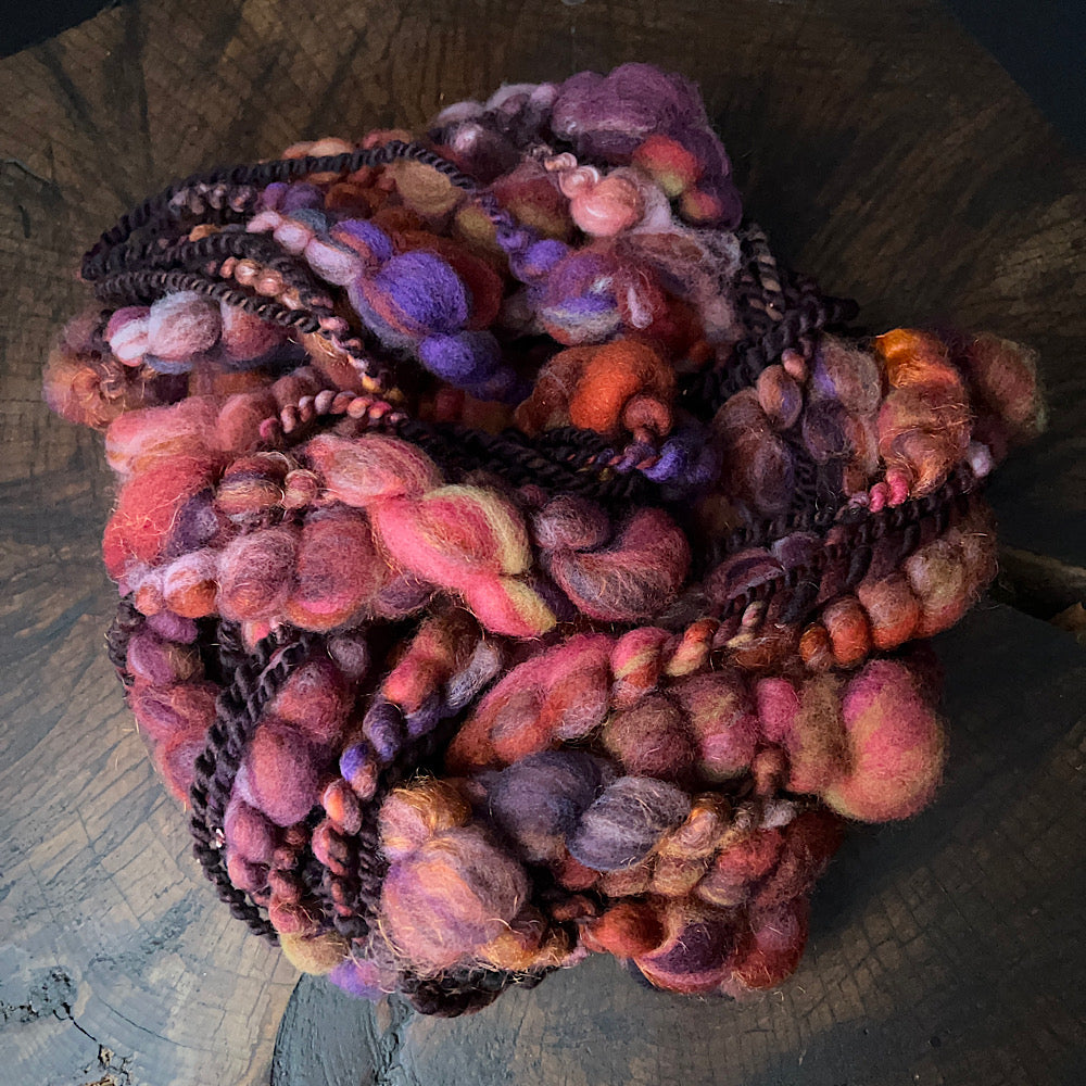 Art yarn for weaving 2.3 oz