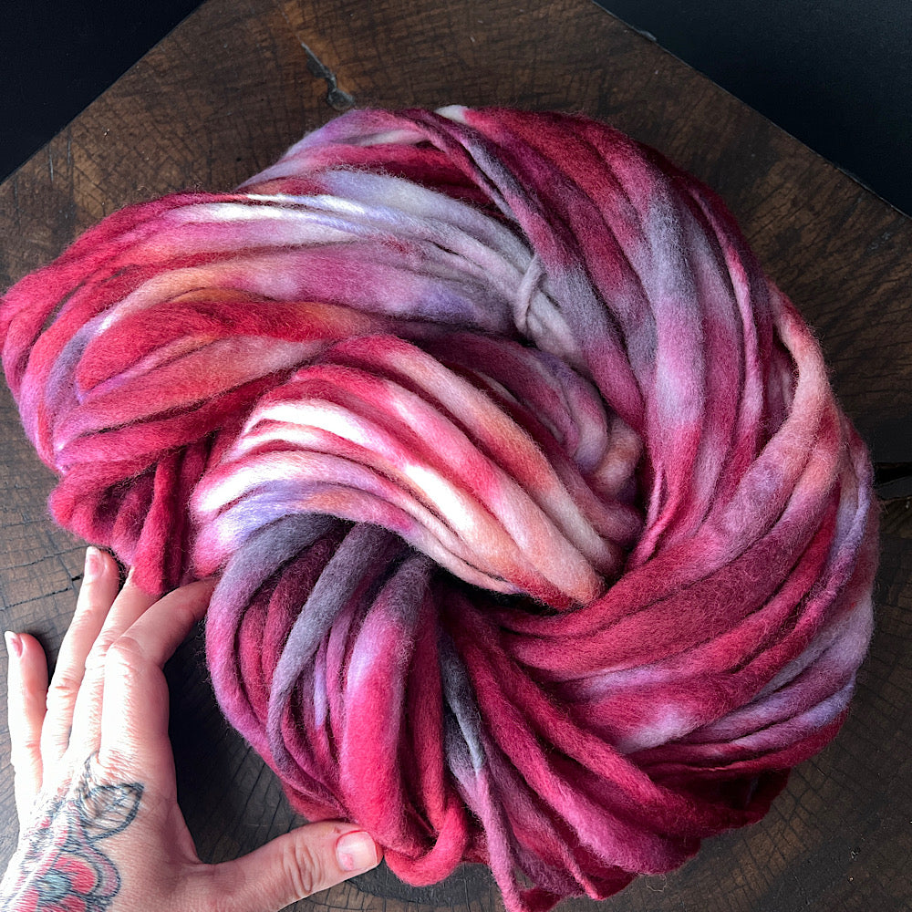 Fluffy yarn set of 3 skeins