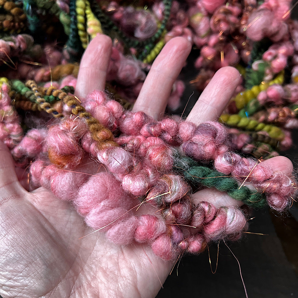 Roses buds no 32 art yarn