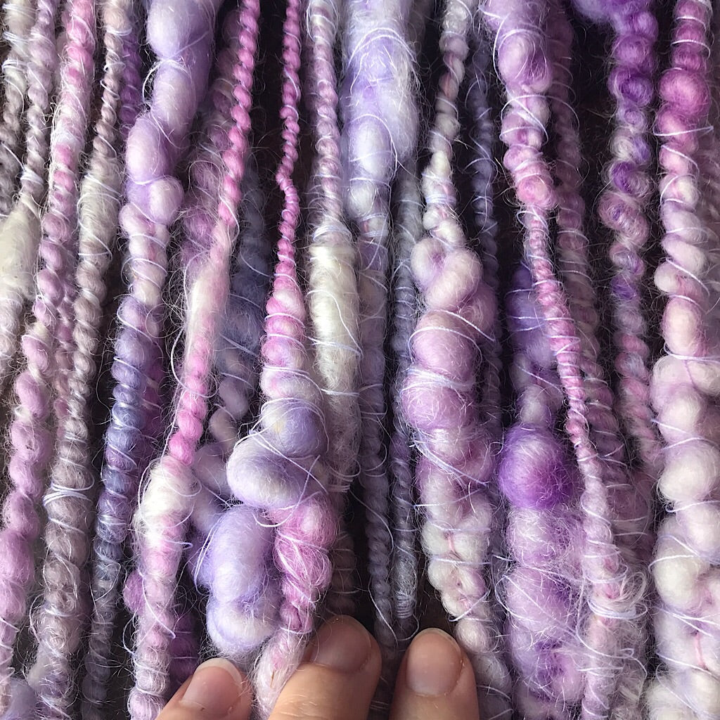 Lilac- Art yarn