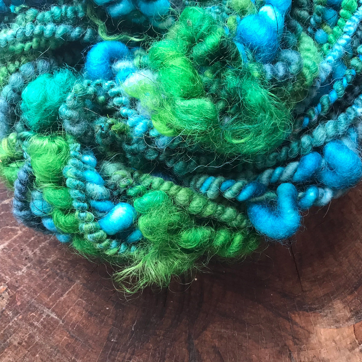 Turquoise Green  art yarn  100g 17y - Mynoush