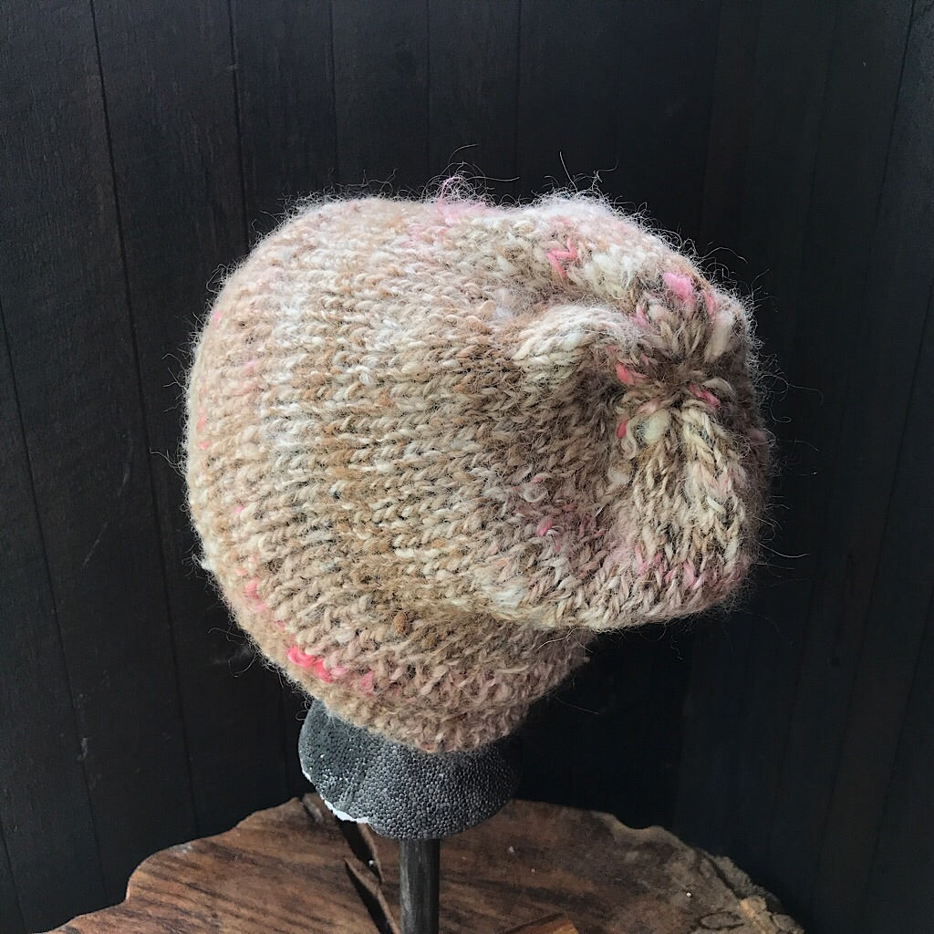 Alpaca mohair beanie