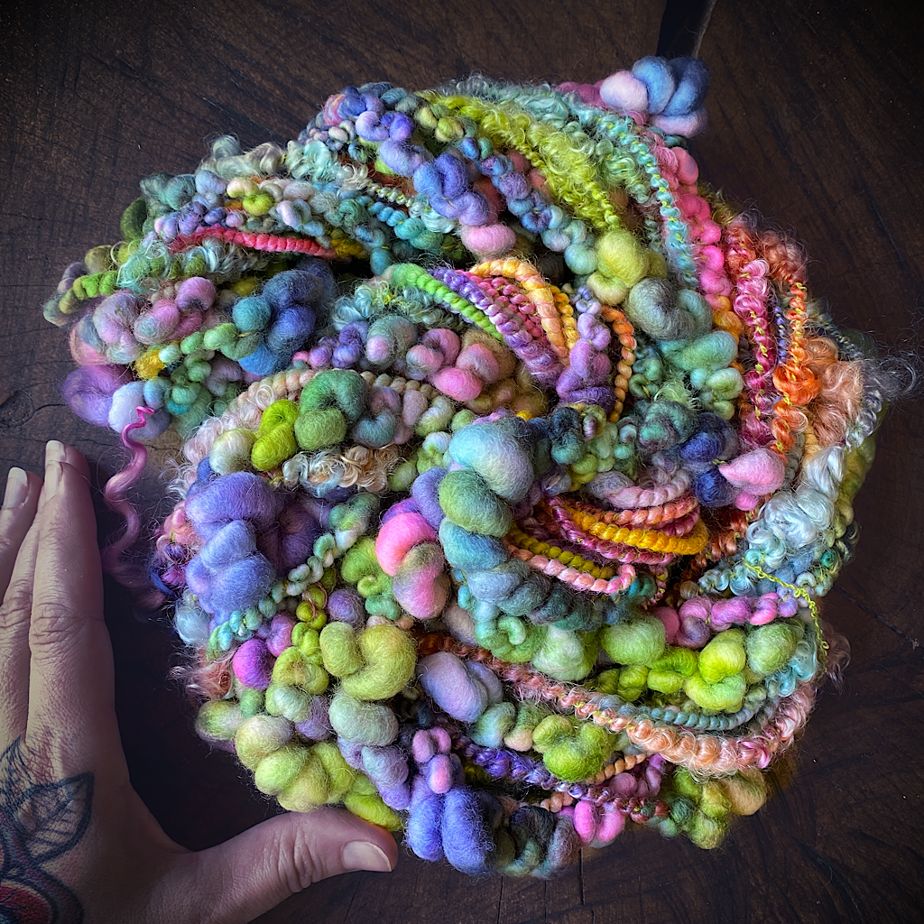 Jardin du paradis art yarn