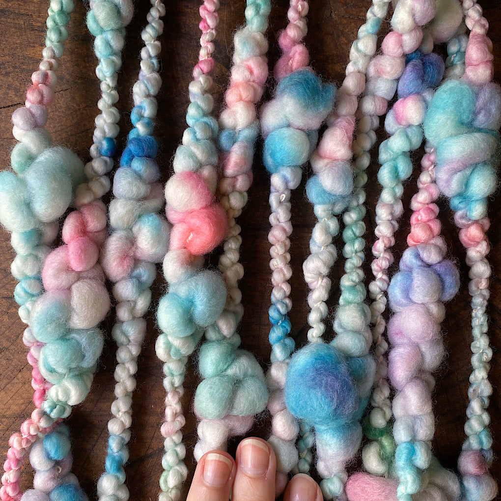 Baby valentine Jumbo boucle Art yarn