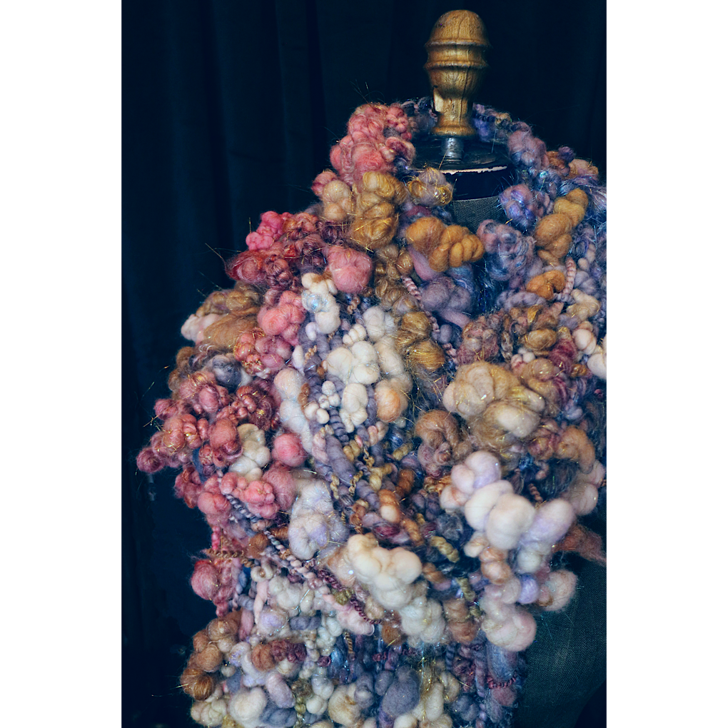 Winter Golden Hour - Woven scarf