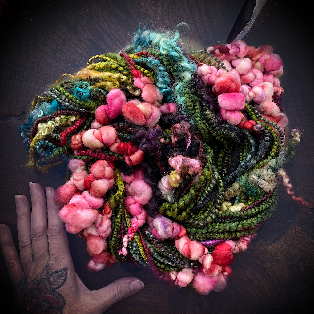 CUSTOM KISS FROM A ROSE   Signature Art yarn
