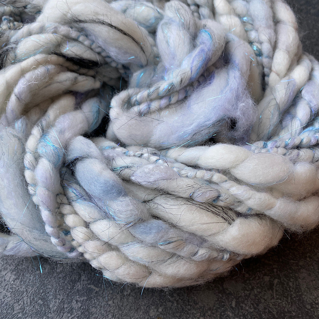 Snow Jumbo spiral yarn