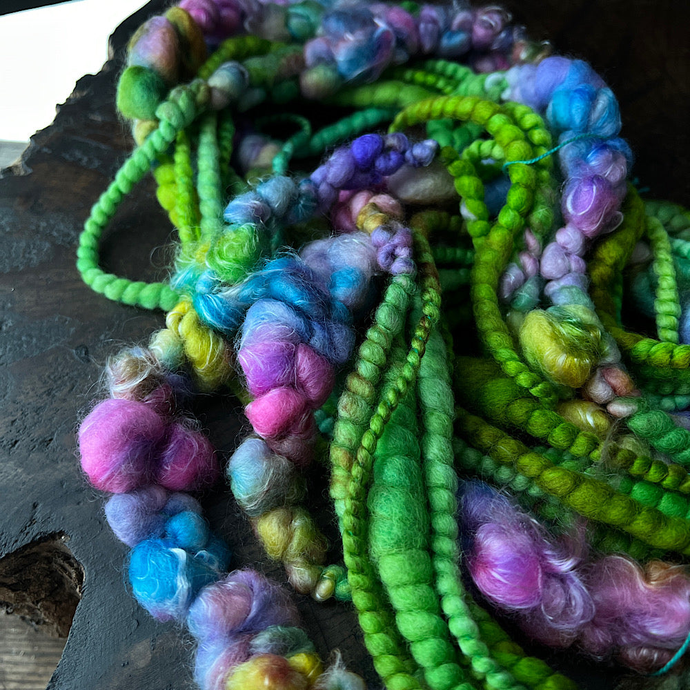 Frog Song - signature art yarn