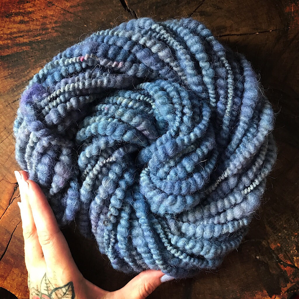 Denim weaving yarn