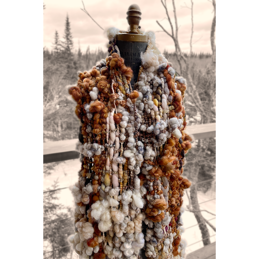 Sucre à la crème - Woven scarf