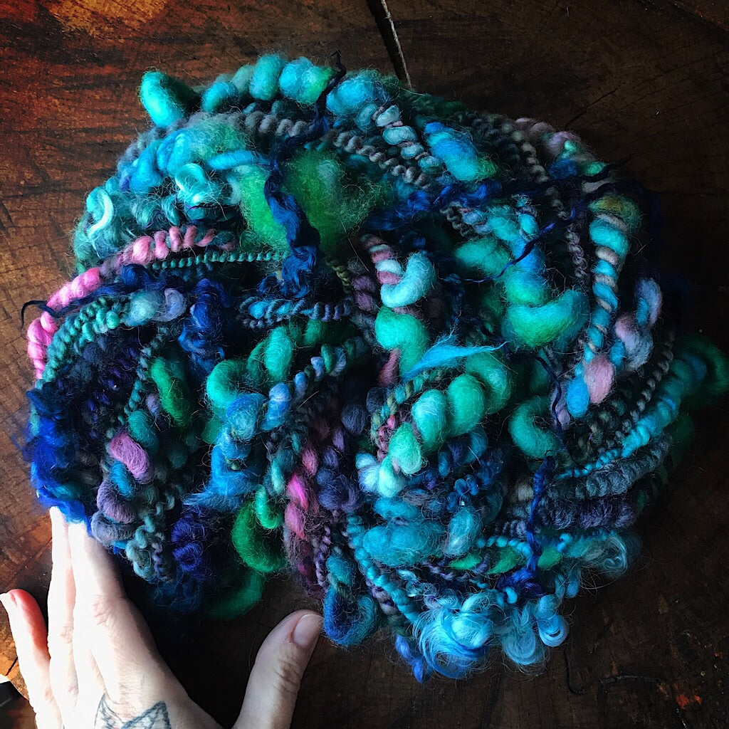 Lapis lazuli Art yarn