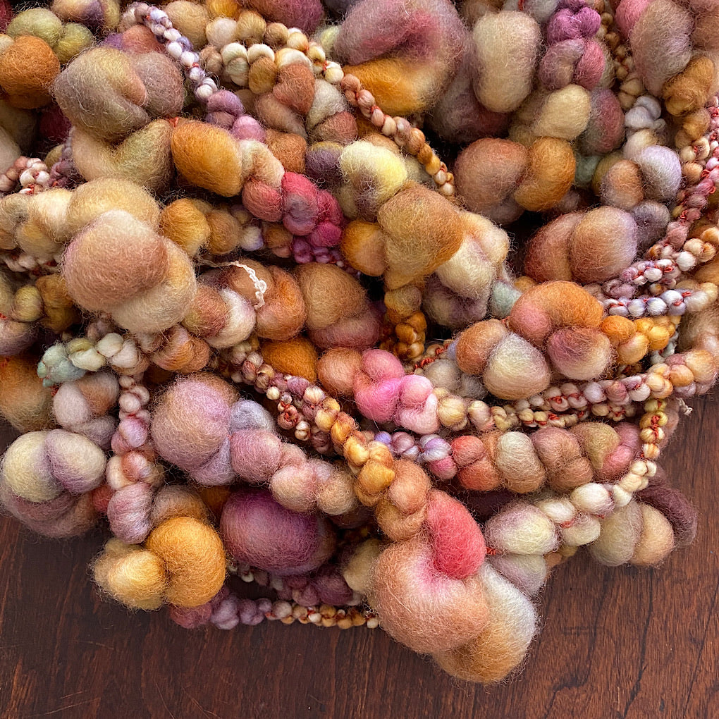 Legend of fall Jumbo boucle art yarn