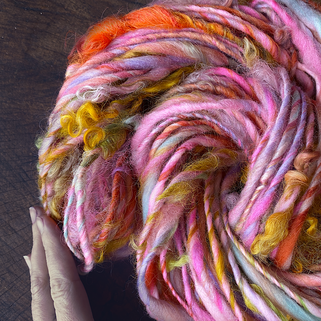 Mangue glacée art yarn