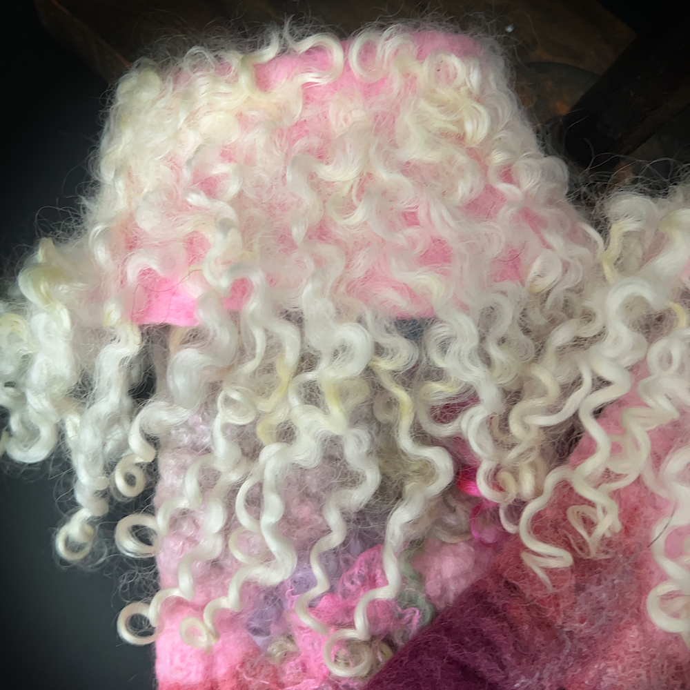 Felted mittens size small medium