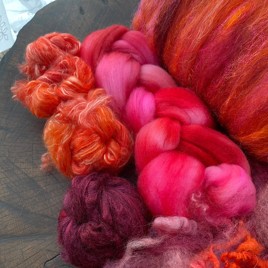 Spinning fiber kit