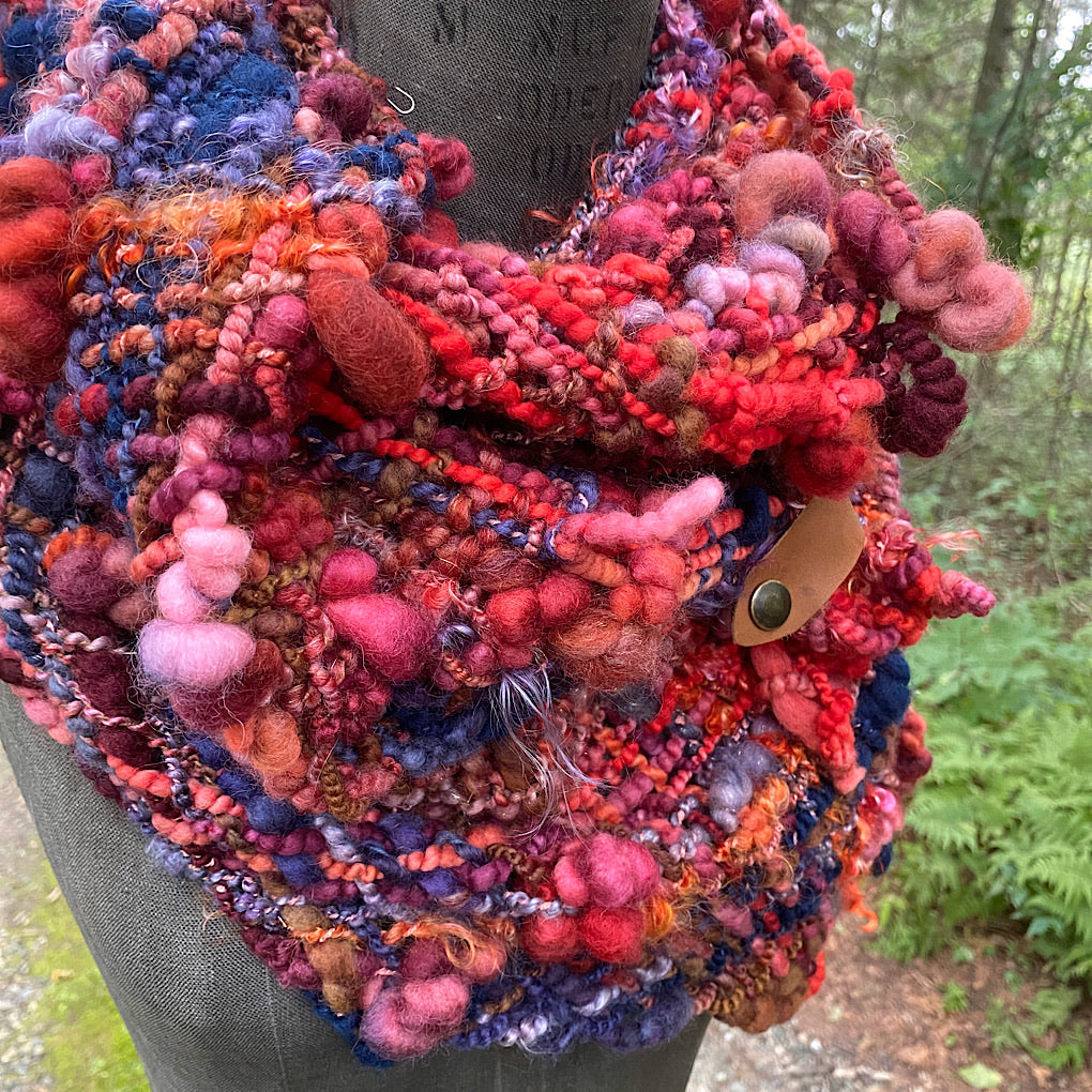 Fireworks Woven Shawl
