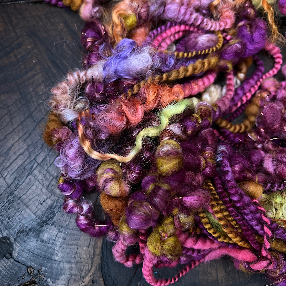 Figs and honey art yarn