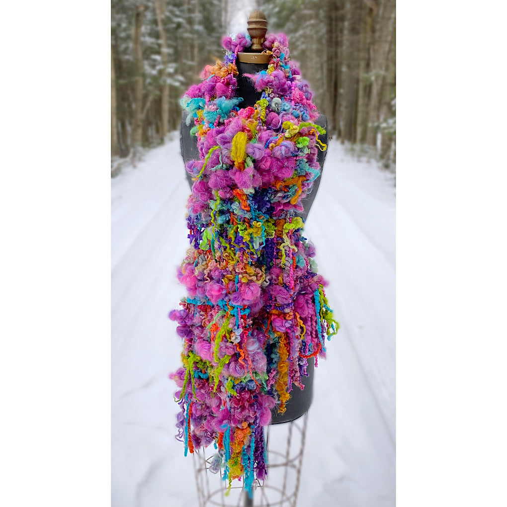 The Wild Rose  scarf