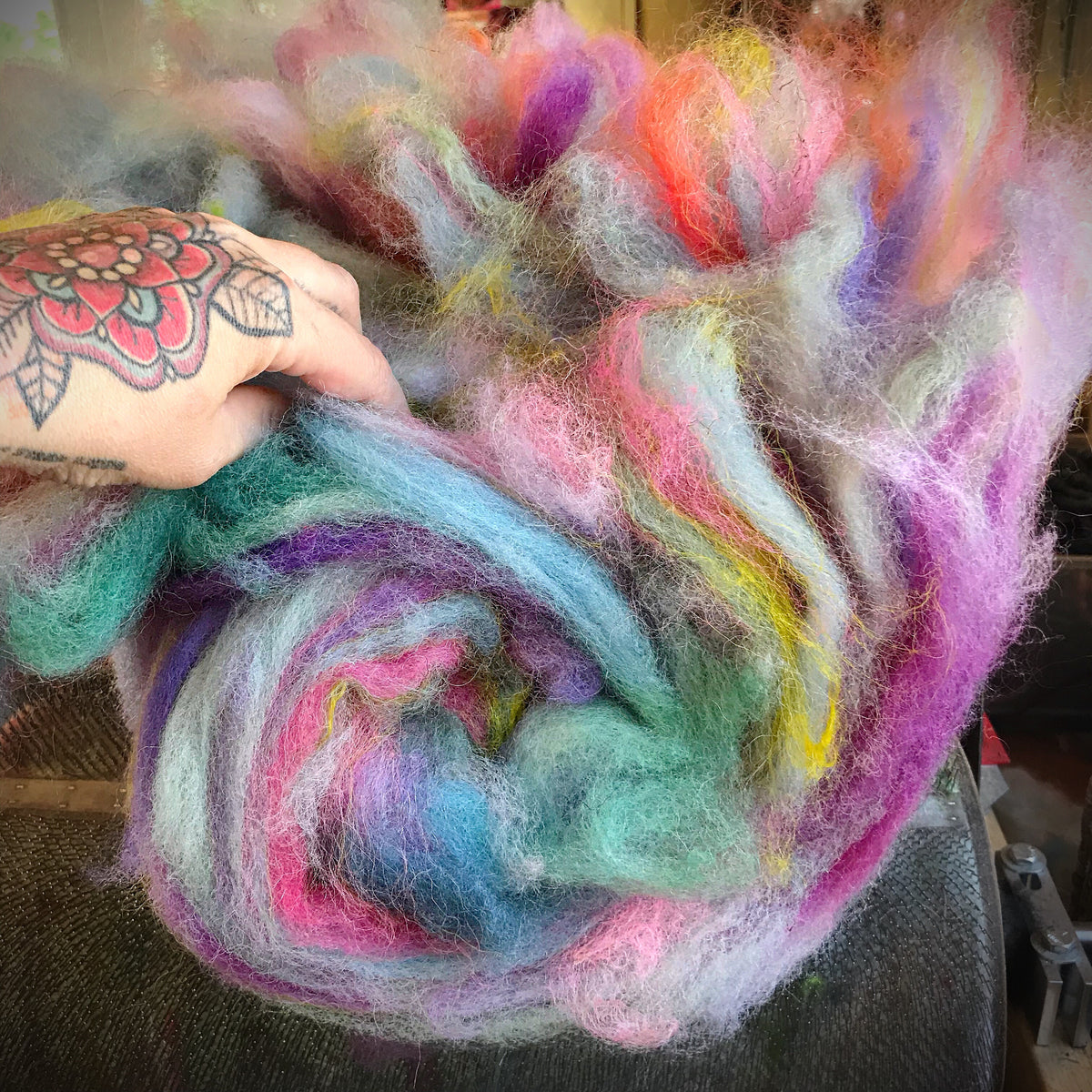 Cours de filage sur rouet Hand spinning classes - Mynoush