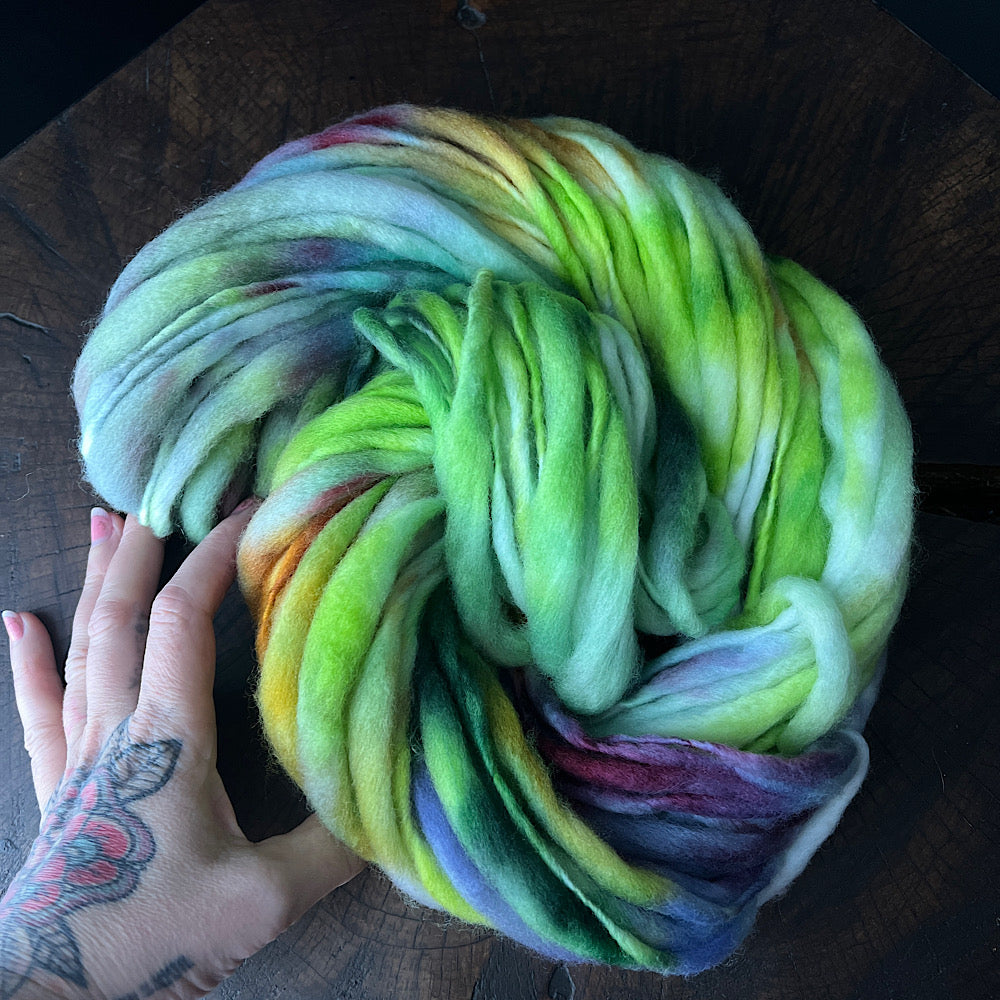 Fluffy yarn set of 3 skeins