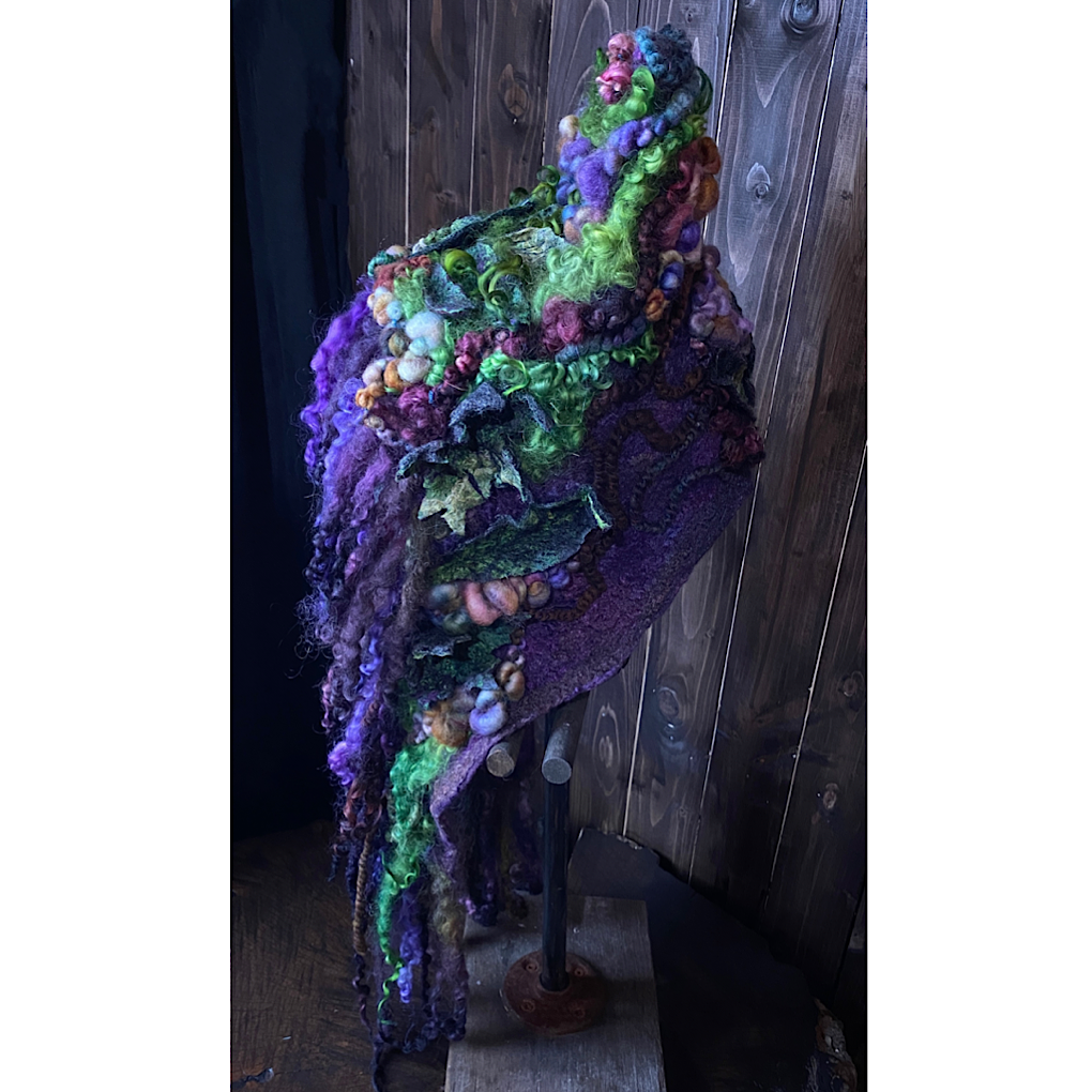 One spell - Felted hood