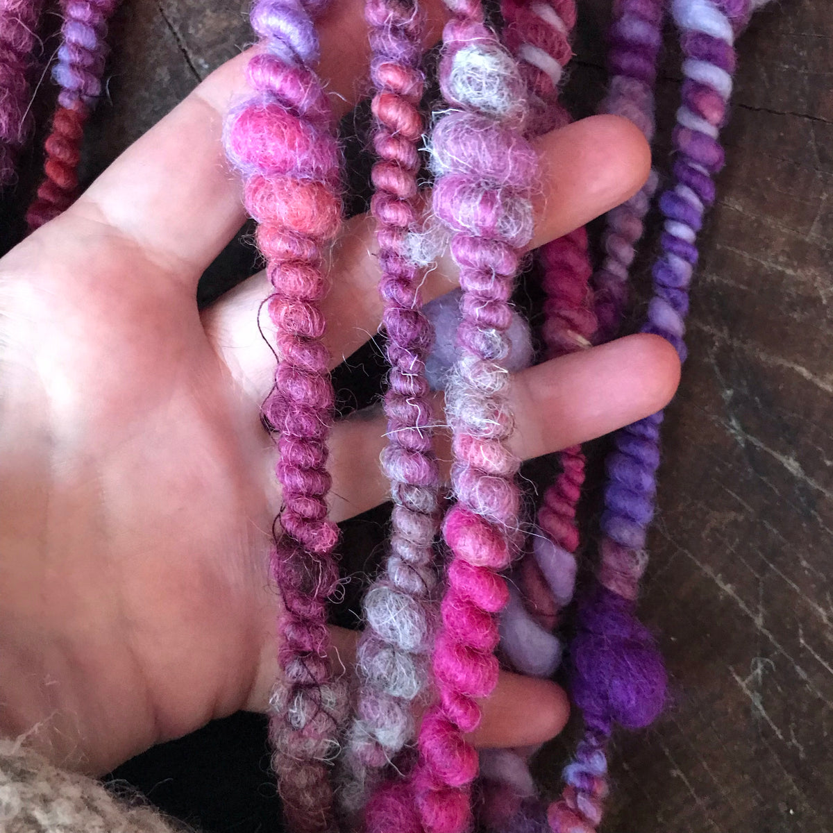 Purple art yarn 100g 12y - Mynoush