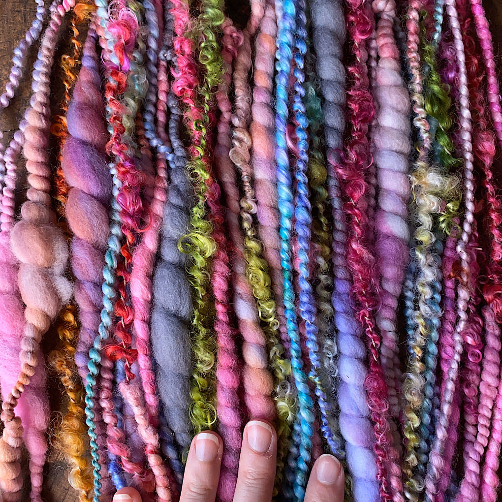 Unicorn mohair art yarn