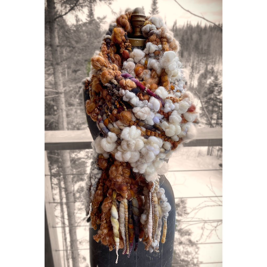 Sucre à la crème - Woven scarf