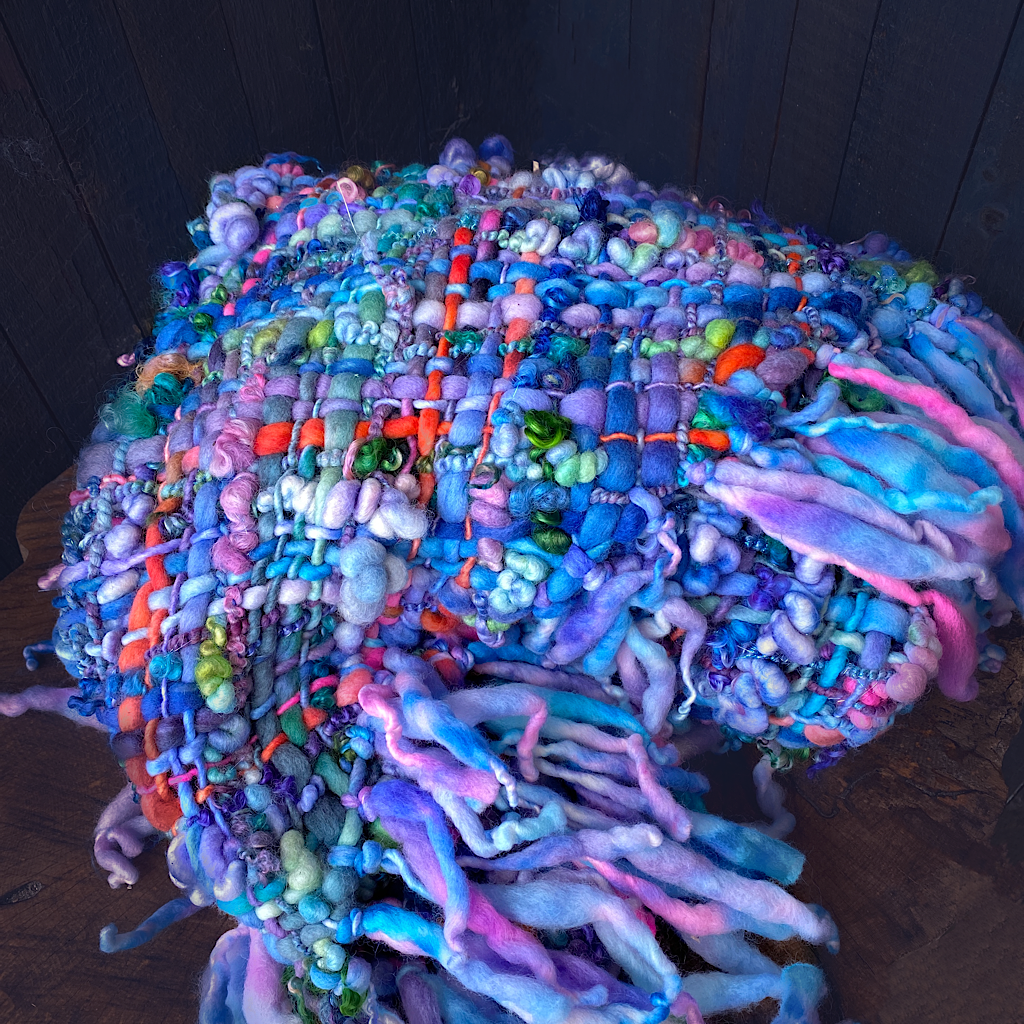 Blue Mermaid shawl