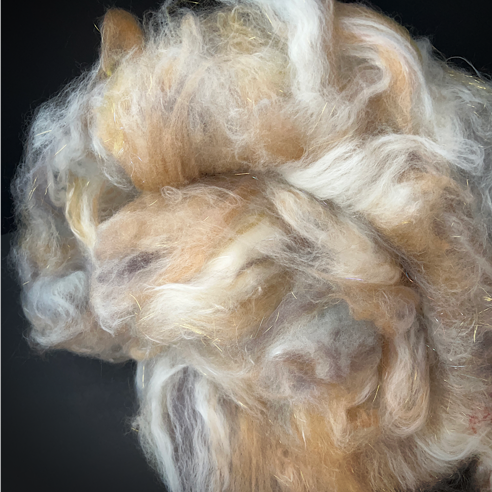 Batt for spinning yarn