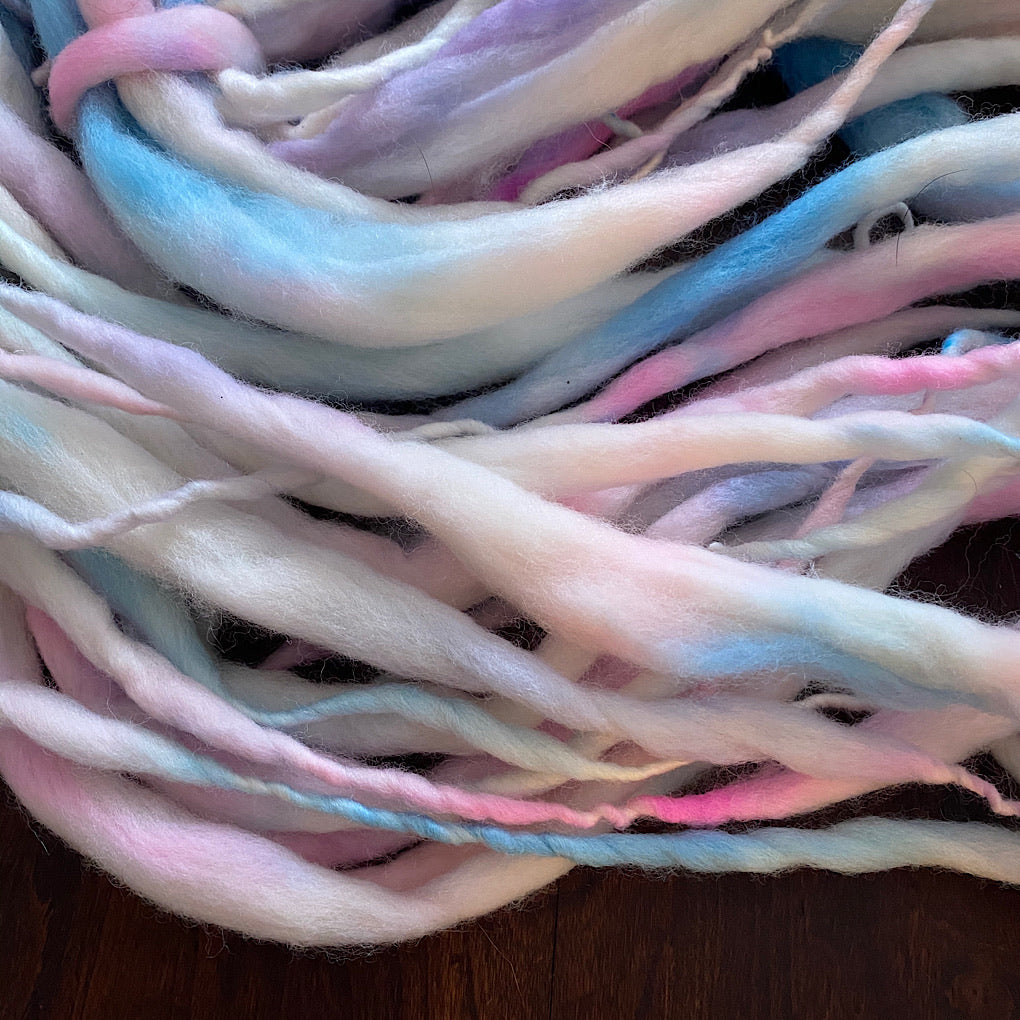 Baby Valentine thick and thin yarn