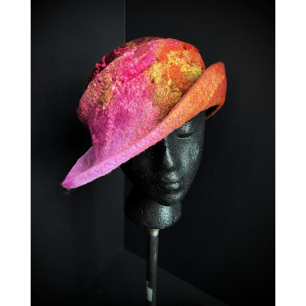 Felted hat- 23 3/4”